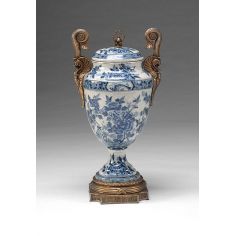 Decorative Accessories High Quality Furniture Porcelain Crackle Urn