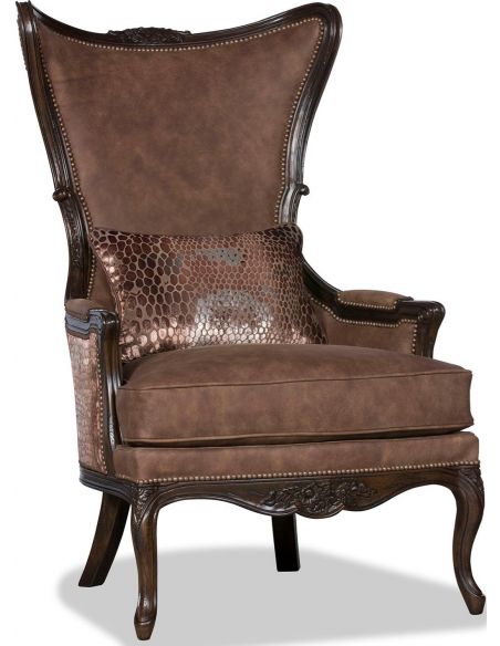 Gorgeous Forrest Brown Accent Chair
