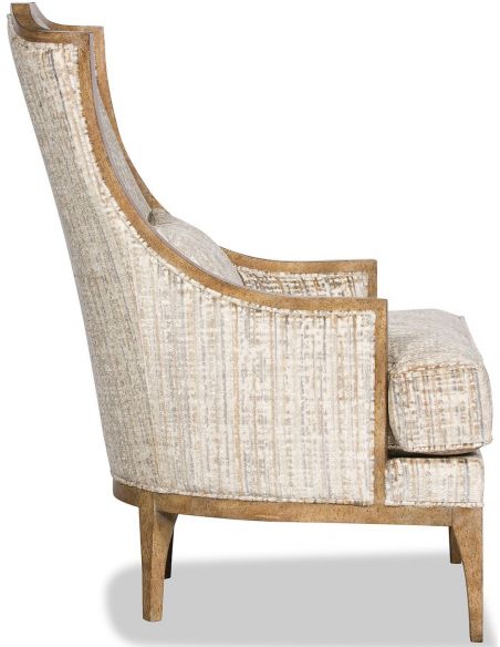 CHAIRS, Leather, Upholstered, Accent Stunning Shore Side Alabaster Accent Chair