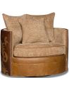 MOTION SEATING - Recliners, Swivels, Rockers Luxurious Sands of Time Swivel Armchair