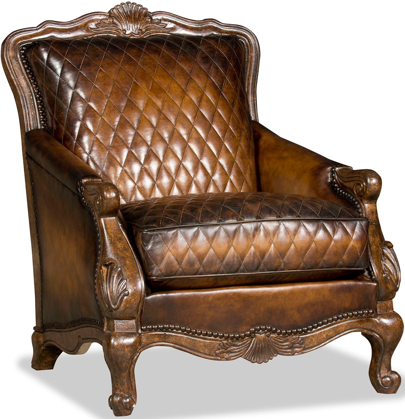 CHAIRS, Leather, Upholstered, Accent Gorgeous Roasting Chestnuts Armchair