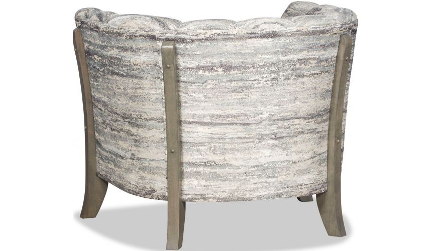 CHAIRS, Leather, Upholstered, Accent High End Mountain Walls Accent Chair