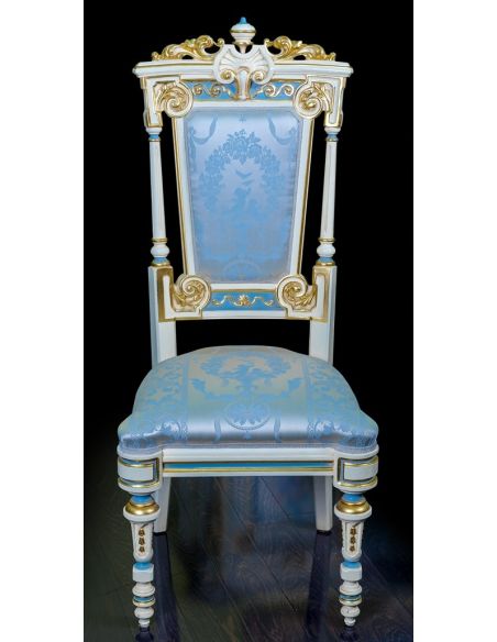 Dining Tables Elegantly Detailed Looking Glass Dining Table from our furniture showpiece collection. 7345