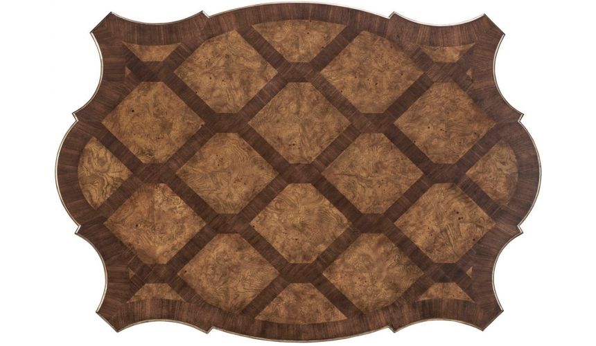 Rectangular and Square Coffee Tables High End Woven Forest Cocktail Table