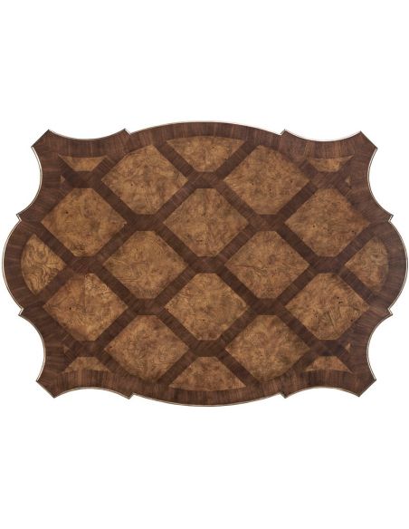 Rectangular and Square Coffee Tables High End Woven Forest Cocktail Table