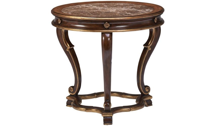 Round & Oval Side Tables Beautiful Saturn Eclipse End Table