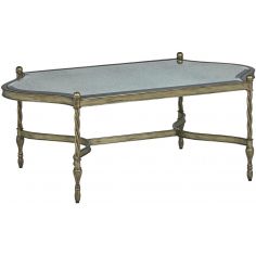 Rectangular and Square Coffee Tables Luxurious Grecian Lake Cocktail Table