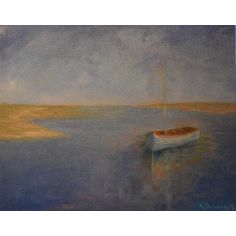 Original Oil Paintings By Artist: Anne-Marie Debuissert Quietude Artist Anne-Marie Debuissert