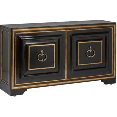 Breakfronts & China Cabinets Gorgeous Midnight Ride Credenza 2