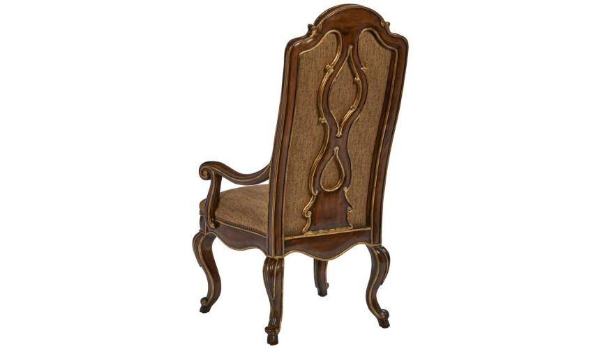 Dining Chairs Luxurious Sassafras Tea Arm Chair