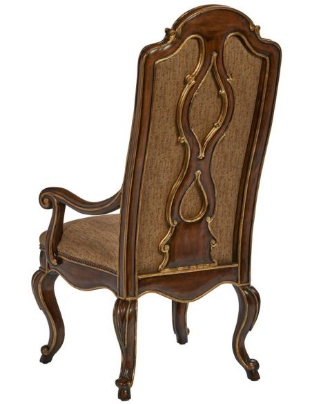 Dining Chairs Luxurious Sassafras Tea Arm Chair