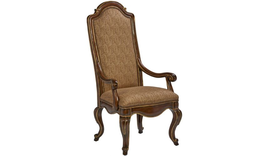 Dining Chairs Luxurious Sassafras Tea Arm Chair