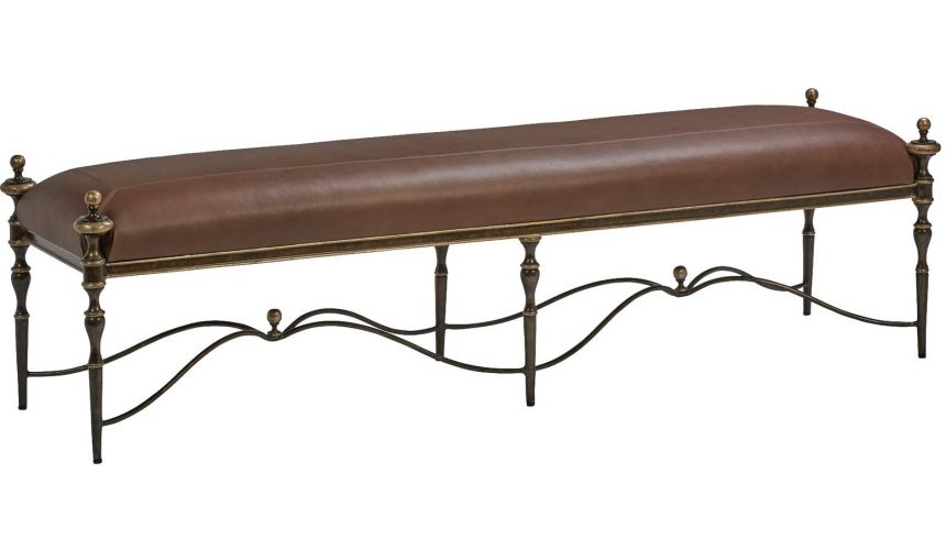 SETTEES, CHAISE, BENCHES Luxurious Chocolatier's Dream Bench