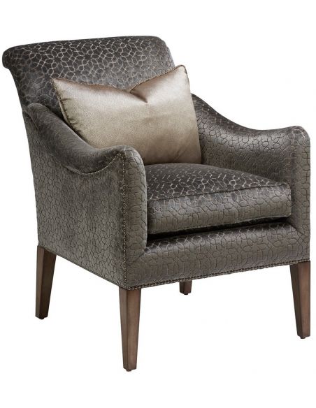Luxurious Patterns of Nature Armchair