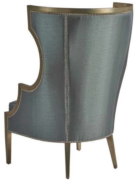 CHAIRS, Leather, Upholstered, Accent High End Winter's Ocean Accent Chair