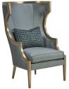 CHAIRS, Leather, Upholstered, Accent High End Winter's Ocean Accent Chair