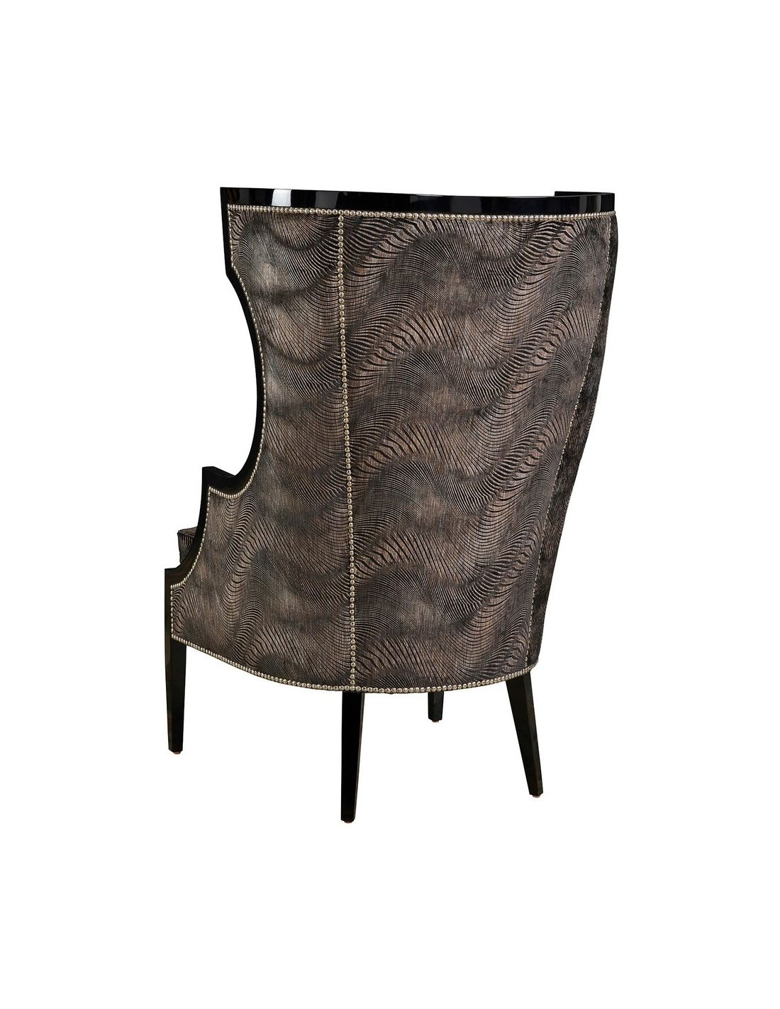 Luxurious Abstract Shadows Accent Chair