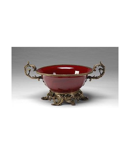 High Quality Furniture Cast Brass Bowl And Stand