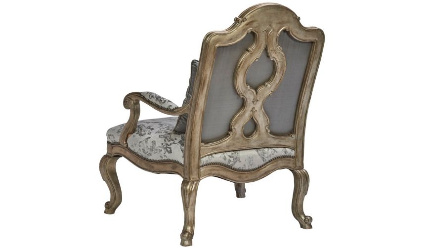 CHAIRS, Leather, Upholstered, Accent Beautiful Cinderella's Carriage Accent Chair