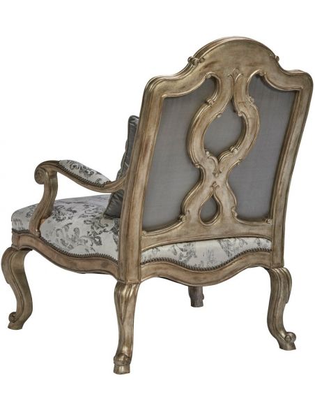 CHAIRS, Leather, Upholstered, Accent Beautiful Cinderella's Carriage Accent Chair