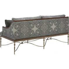 Modern Furniture Gorgeous Periwinkle Blooms Sofa 2