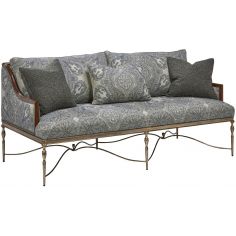Modern Furniture Gorgeous Periwinkle Blooms Sofa