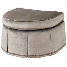 OTTOMANS Stunning Gentle Rain Ottoman
