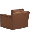 CHAIRS, Leather, Upholstered, Accent Gorgeous Seasoned and Spiced Armchair