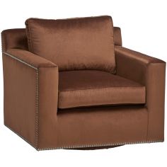 CHAIRS, Leather, Upholstered, Accent Gorgeous Seasoned and Spiced Armchair