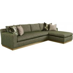 SECTIONALS - Leather & High End Upholstered Furniture Stunning Jungle Rain Sectional