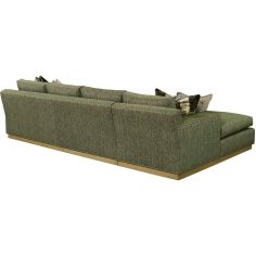 SECTIONALS - Leather & High End Upholstered Furniture Stunning Jungle Rain Sectional 2