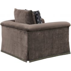 CHAIRS, Leather, Upholstered, Accent Luxurious Espresso's Warmth Armchair 2