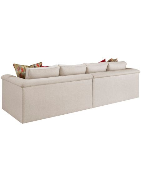 Modern Furniture High End Artist's Canvas Sectional
