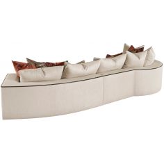 SECTIONALS - Leather & High End Upholstered Furniture Gorgeous Curves O'Plenty Sectional 2