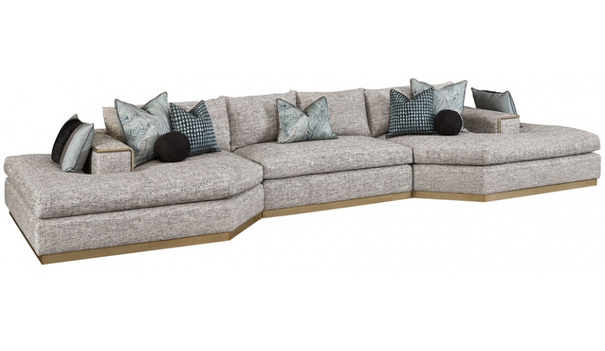SECTIONALS - Leather & High End Upholstered Furniture Beautiful Ocean Cliffs Sectional