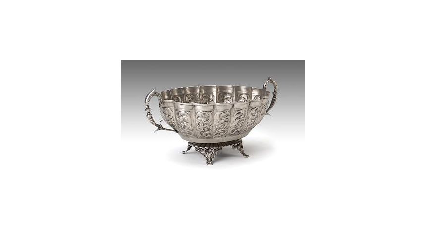 Decorative Accessories High Quality Furniture Handled Centrepiece Bowl