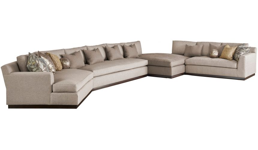 High End Persian Oasis Sectional Sofa, High Quality Leather Sectional Sofas