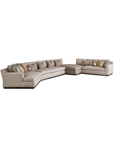 High End Persian Oasis Sectional Sofa