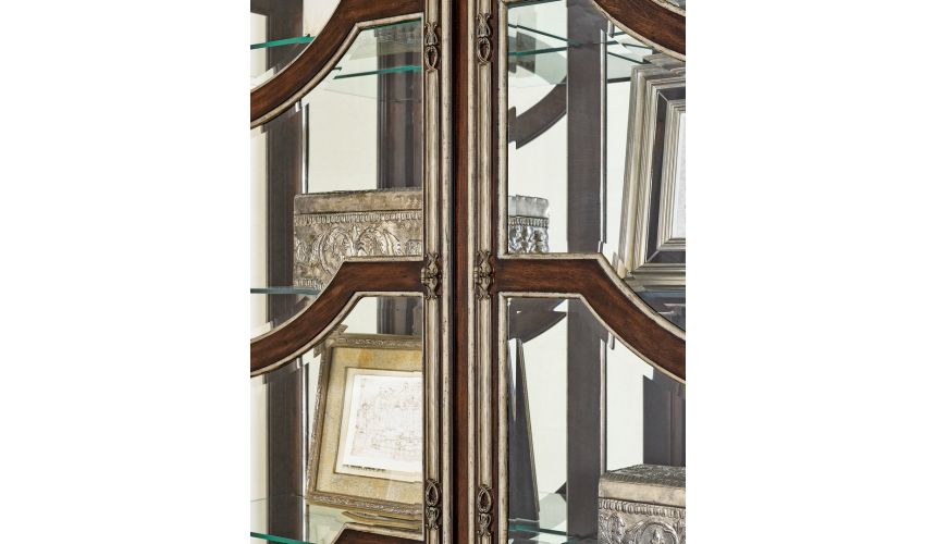 Display Cabinets and Armories Luxurious Black Knight's Display Cabinet