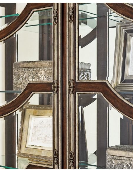 Display Cabinets and Armories Luxurious Black Knight's Display Cabinet