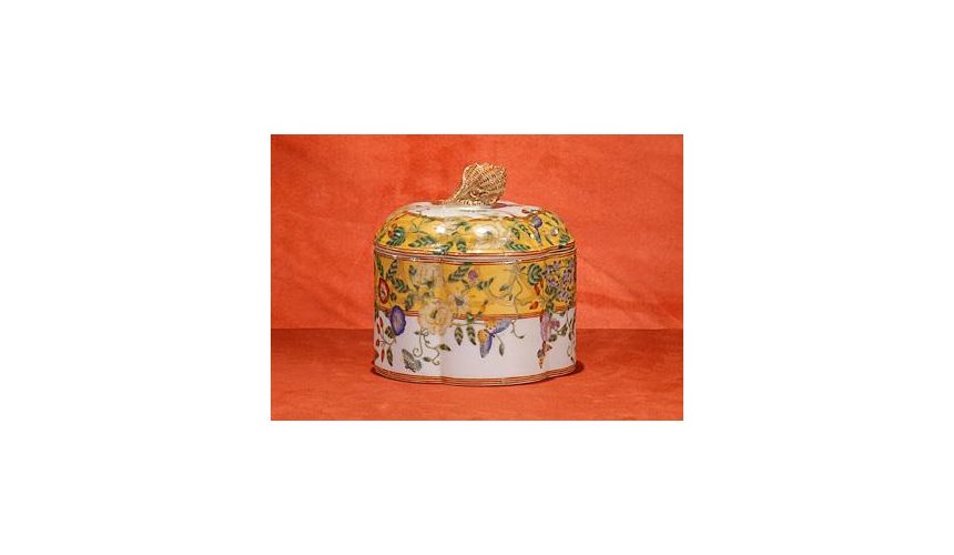 Decorative Accessories High Quality Furniture Hand Painted Covered Box