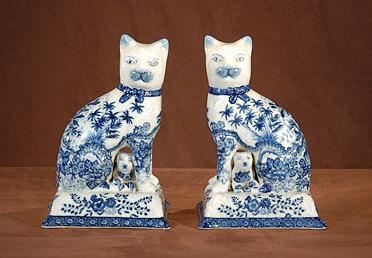 Decorative Accessories Luxurious Home Accents And Decor Pair Of Staffordshire Cats