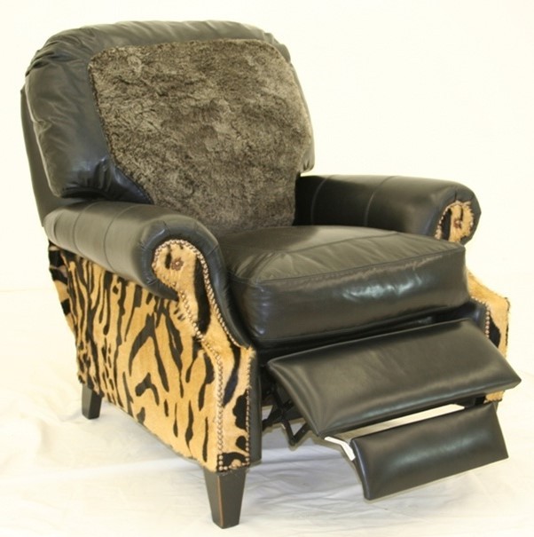 MOTION SEATING - Recliners, Swivels, Rockers Lion Hair hide Recliner Chair