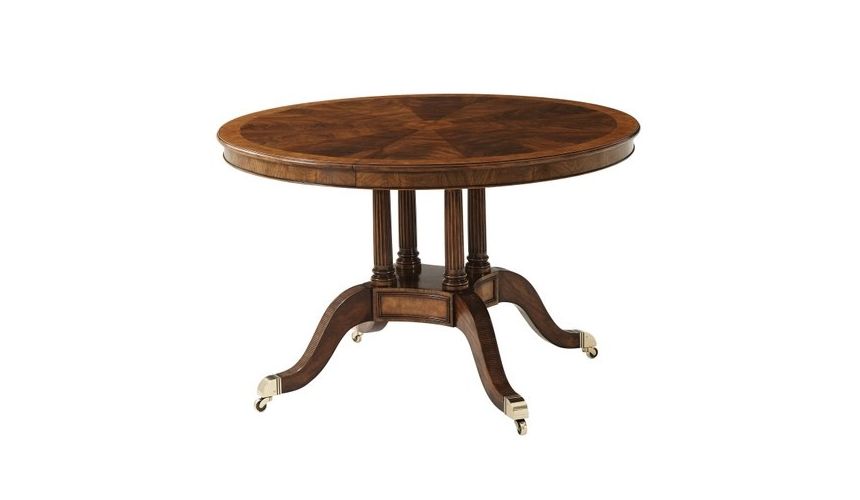 Dining Tables Round to oval formal table