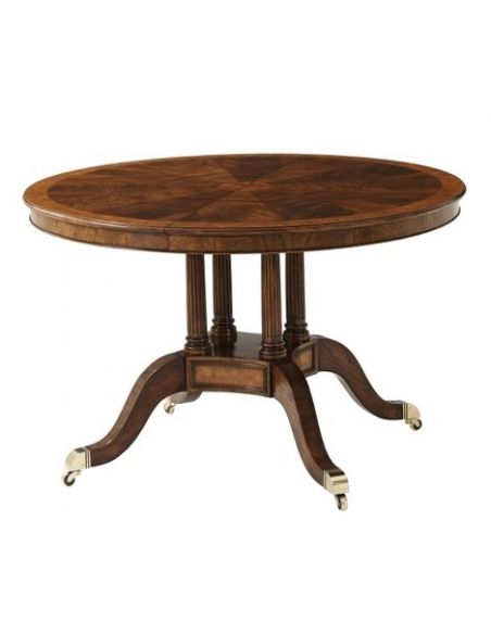 Dining Tables Round to oval formal table