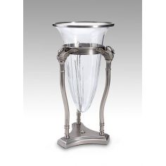 Decorative Accessories High Quality Furniture Swans Crystal Vase