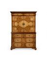 Display Cabinets and Armories Marquetry Escritoire Luxury Furniture