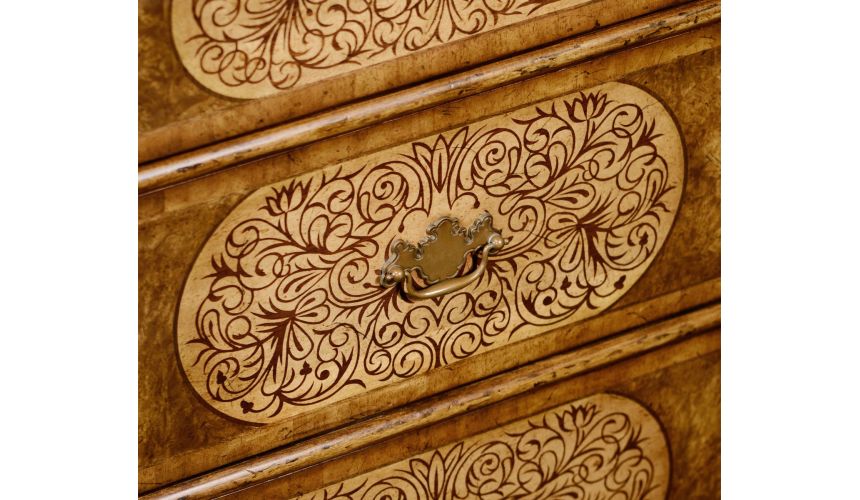 Display Cabinets and Armories Marquetry Escritoire Luxury Furniture