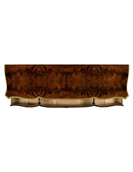 Breakfronts & China Cabinets Gilded Large Chest of Drawers