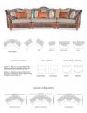 Luxury Leather & Upholstered Furniture Aw-sum modern western style sectional sofa
